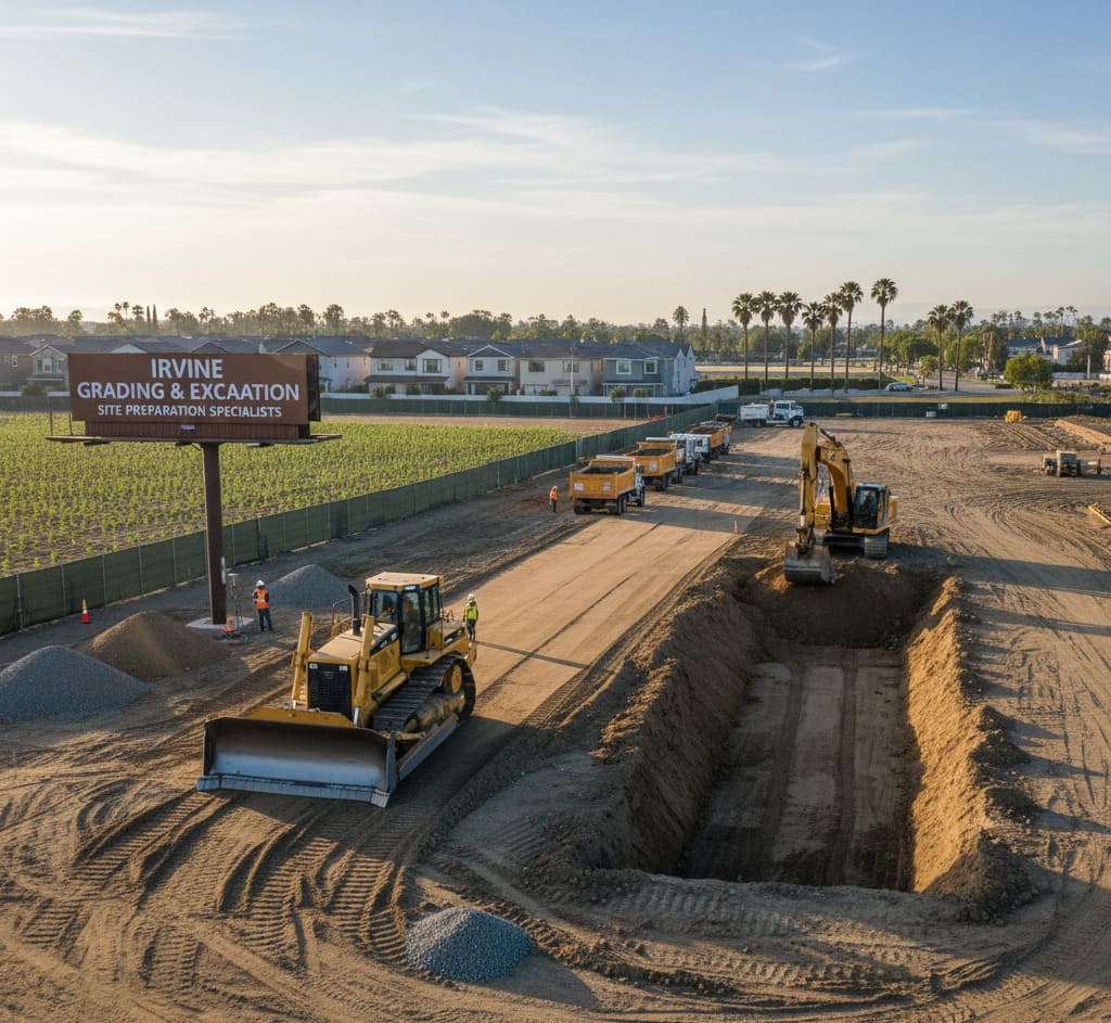 Demolition, excavation, grading services